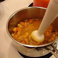 Как приготовить сытный суп-пюре из курицы
